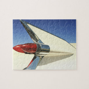 Puzzle Graphique : Plan rapproché d'aileron et de feu