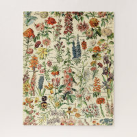 Graphique végétal floral à fleurs vintages