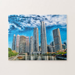 Puzzle Gratte-ciel Singapour Skyline .