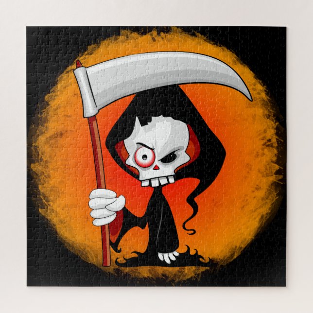 Puzzle Grave couche Cartoon Bouteille d'eau (Vertical)