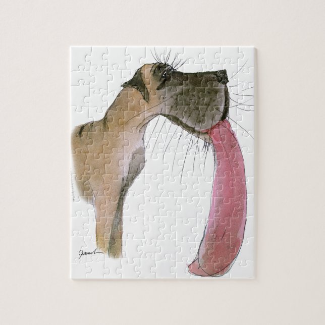 Puzzle Great dane, fernandes élégants (Vertical)