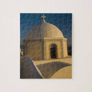 Puzzle Grèce et île grecque de Santorini ville de 2