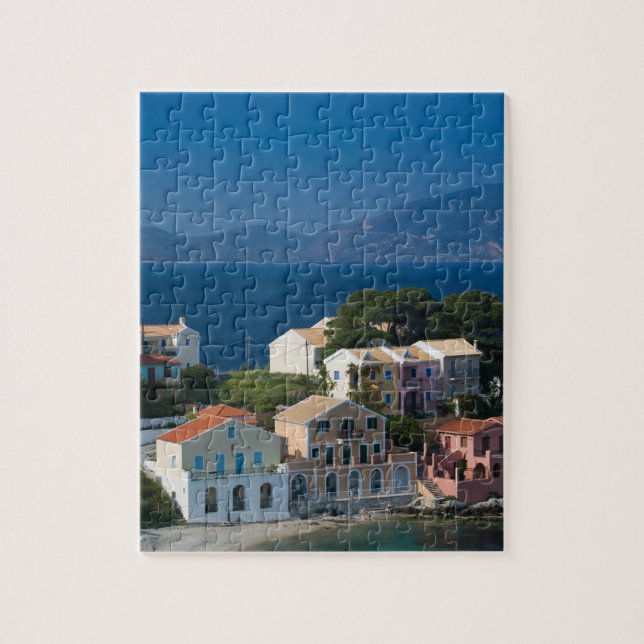 Puzzle GRÈCE, Ioniennes, KEFALONIA, Assos : (Vertical)