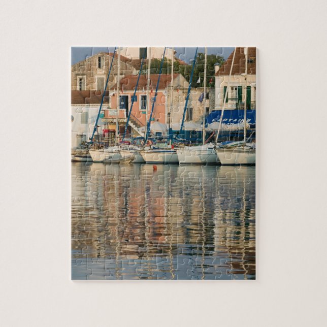 Puzzle GRÈCE, Ioniennes, KEFALONIA, Fiskardo : (Vertical)