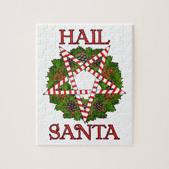 Puzzle Grêle Père Noël (Vertical)