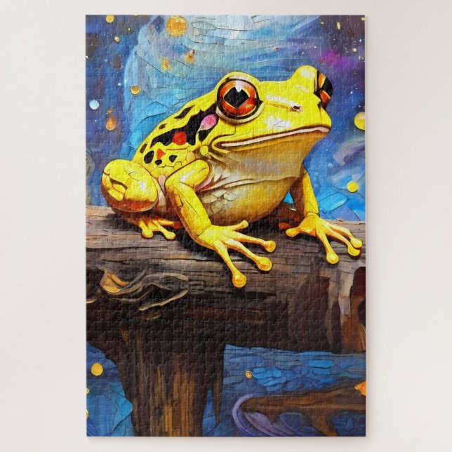 Puzzle Grenouille à tarte poison du Costa Rica (Vertical)