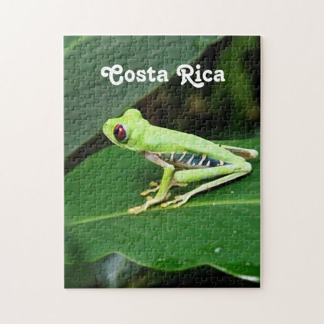 Puzzle Grenouille d'arbre du Costa Rica (Vertical)