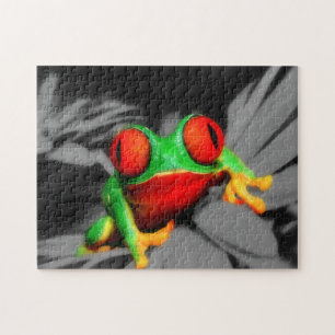 Puzzle Grenouille Insecte-Eyed