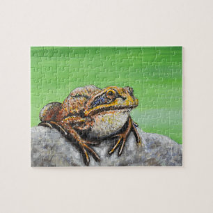 Puzzle Grenouille sur un rocher
