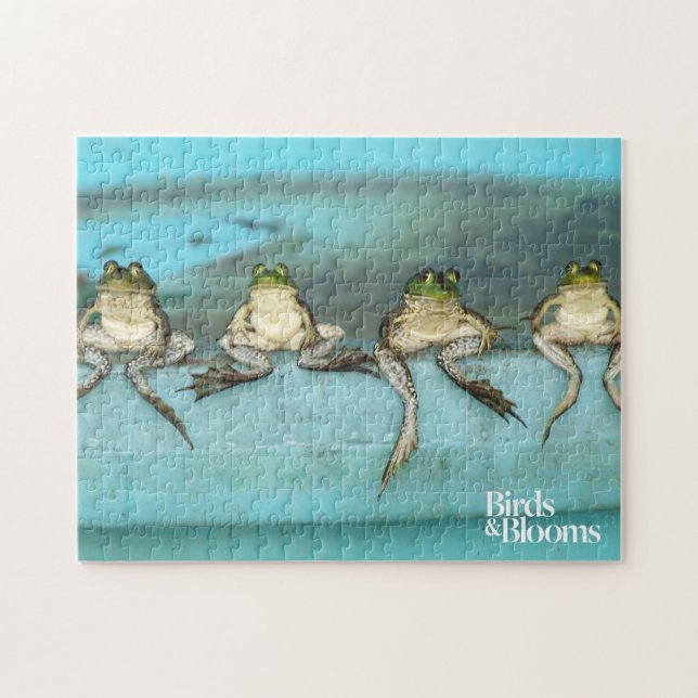 Puzzle Grenouilles se reposantes (Horizontal)