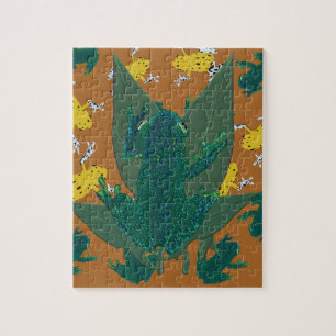 Puzzle Grenouilles tropicales