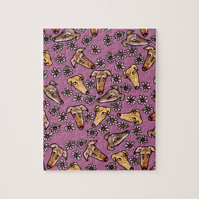 Puzzle Greyhound Snoots (Vertical)