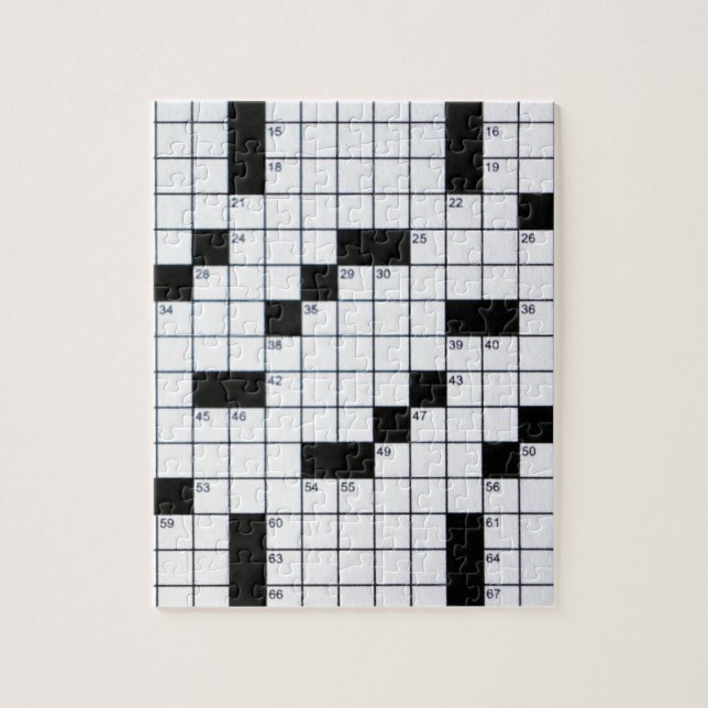 Puzzle Grille classique de mots croisé (Vertical)