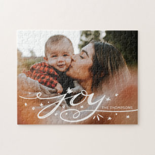 Puzzle Gros Joy Hand Lettré Photo