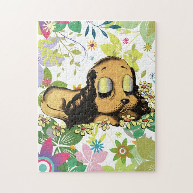 Puzzle gros oeil dormir Chien Chien Chien Chien Chien Chi (Vertical)