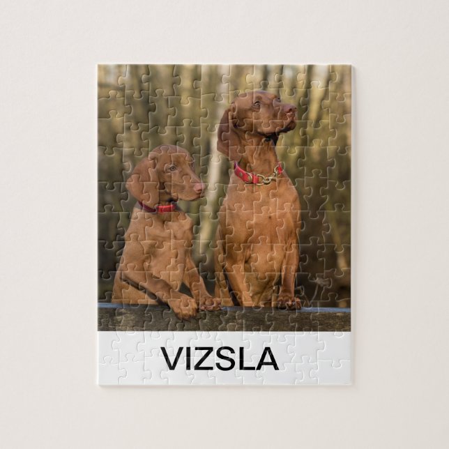 Puzzle groupe de vizsla (Vertical)