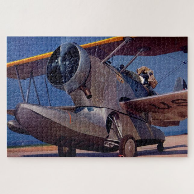 Puzzle Grumman F-2, 1939 (Horizontal)