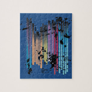 Puzzle Grunge Design