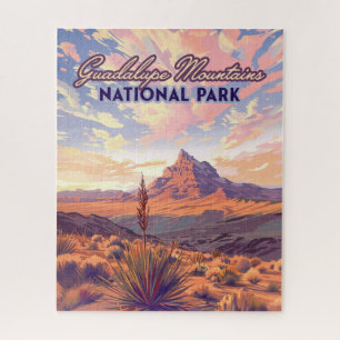 Puzzle Guadalupe Mountain National Park El Capitan Texas