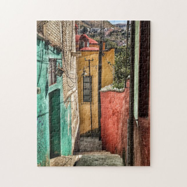 Puzzle Guanajuato Mexique. (Vertical)