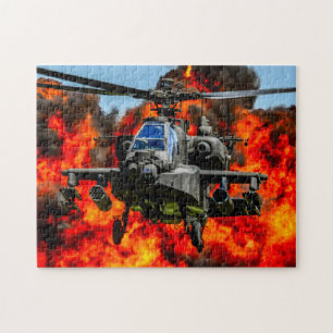 Puzzle GUARDIAN APACHE AH-64E (11x14 POUCES)