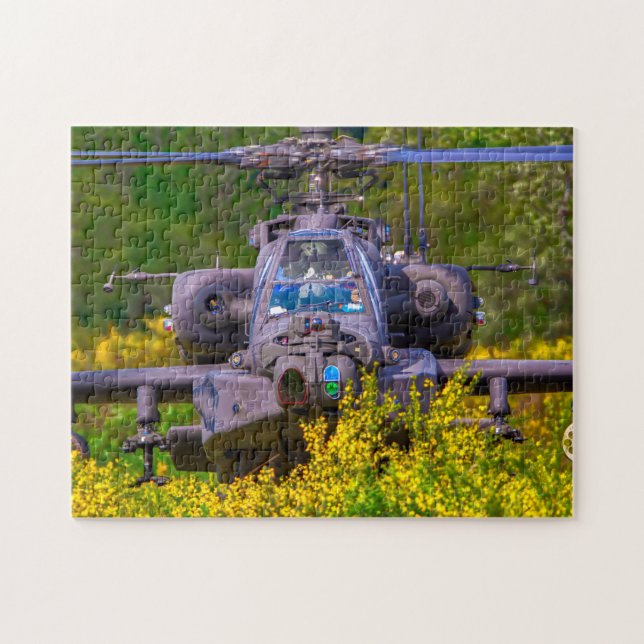 Puzzle GUARDIAN APACHE AH-64E (11x14 POUCES) (Horizontal)