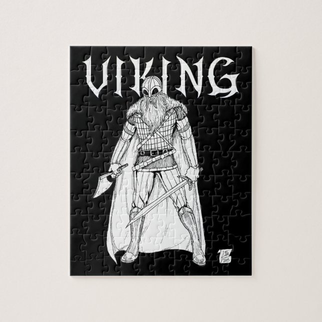 Puzzle Guerrier de Viking (Vertical)