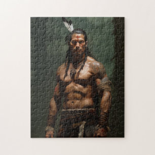 Puzzle guerrier mohawk