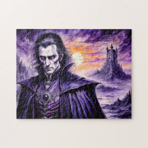Puzzle Guerrier Vampire dans une Ville en Ruines