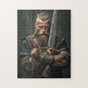 Puzzle Guerrier Viking en tenue authentique