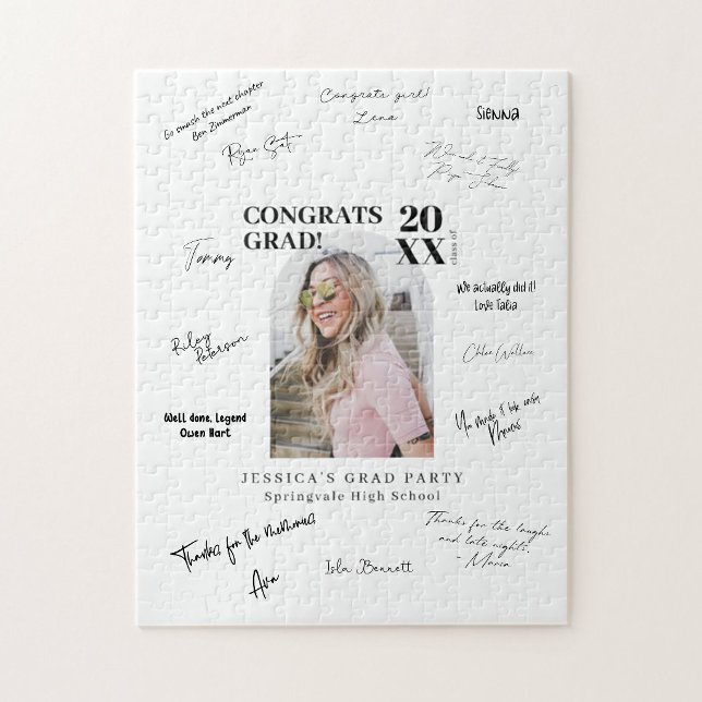 Puzzle Guest Book for Graduation (Creator Uploaded)