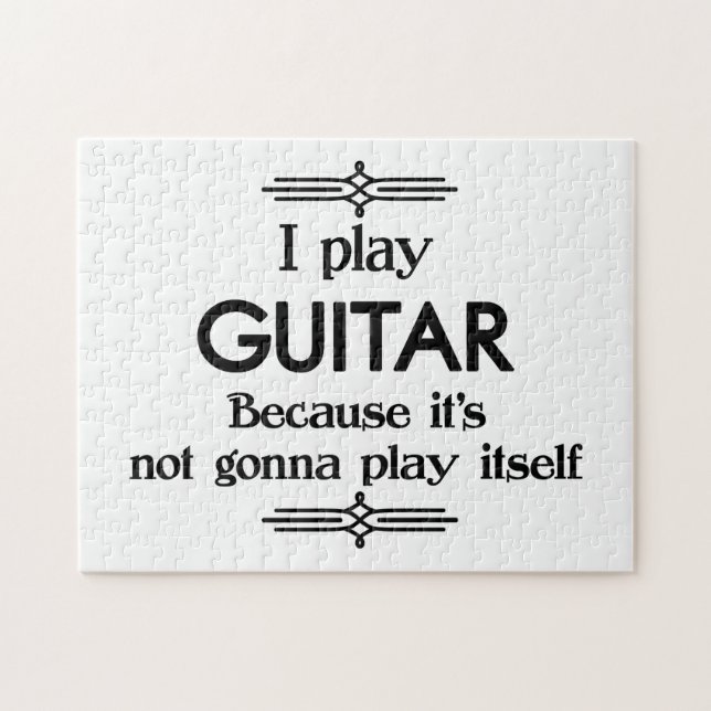 Puzzle Guitar (Horizontal)