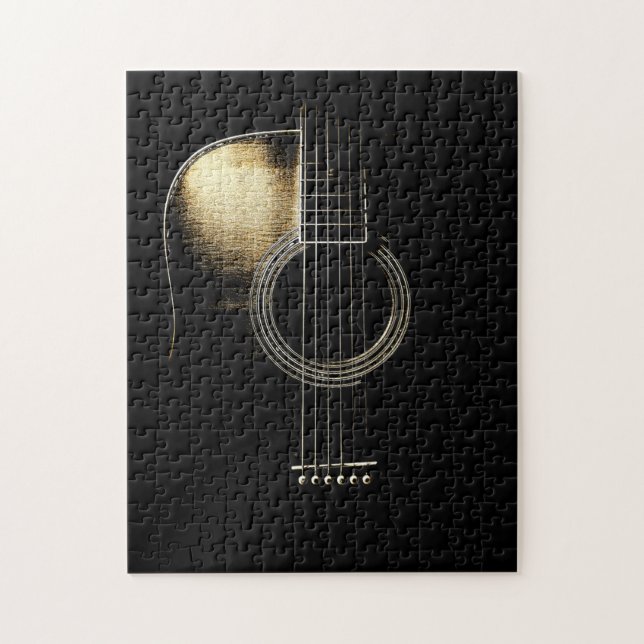 Puzzle Guitar Lover | Guitar Trunk (Vertical)
