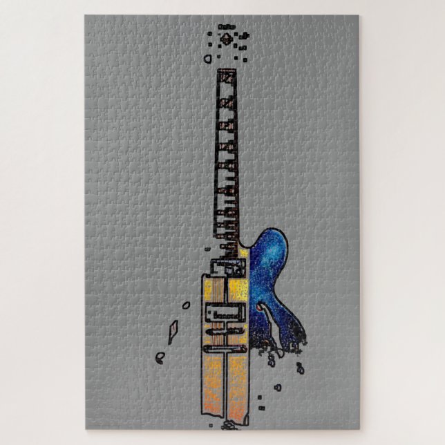 Puzzle Guitare 4 20x30 1014pc jpcna (Vertical)