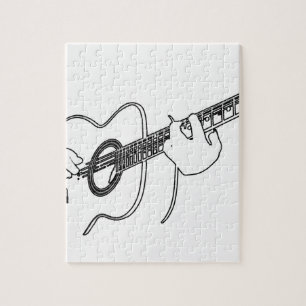 Puzzle guitare acoustique