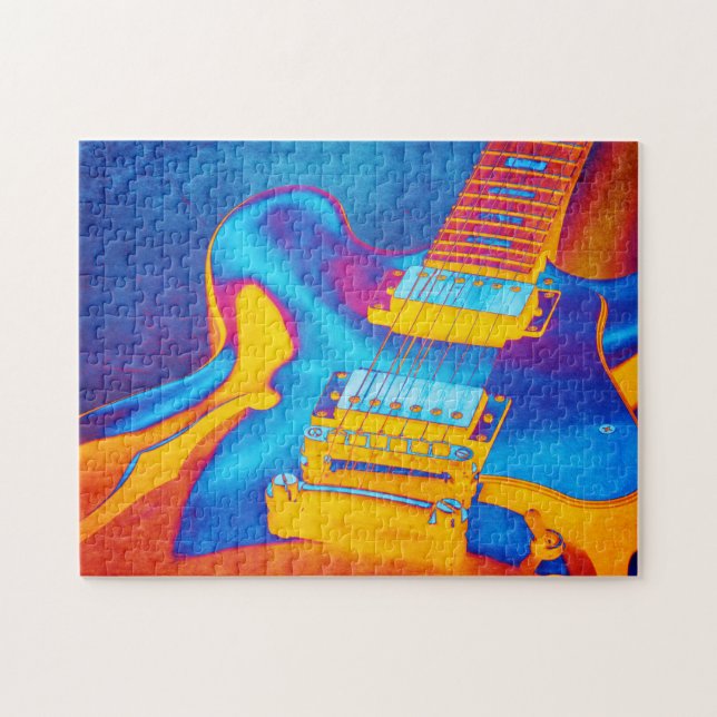 Puzzle Guitare électrique (Horizontal)