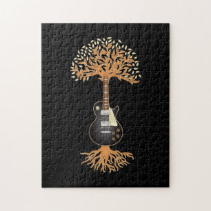 Puzzle Guitare Player Gift Tree Guitare