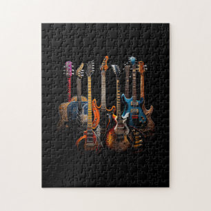 Puzzle Guitares cadeau pour guitaristes