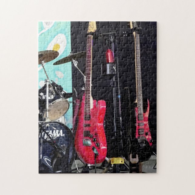 Puzzle Guitares et tambours (Vertical)