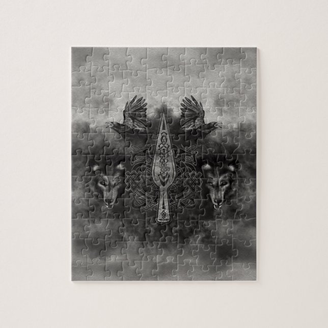 Puzzle Gungnir - lance d'Odin (Vertical)