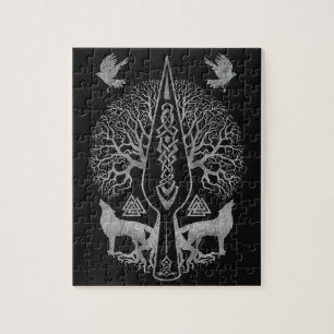 Puzzle Gungnir - lance d'Odin et arbre de la vie -