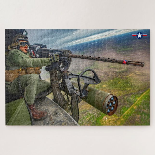Puzzle GUNNER DE VENOM UH-1Y (20 x 30 POUCES) (Horizontal)