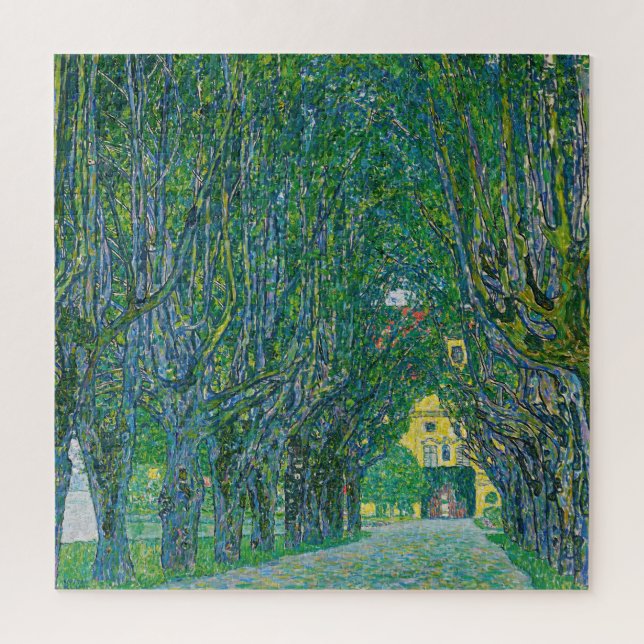 Puzzle Gustav Klimt - Avenue dans le parc Schloss Kammer (Vertical)
