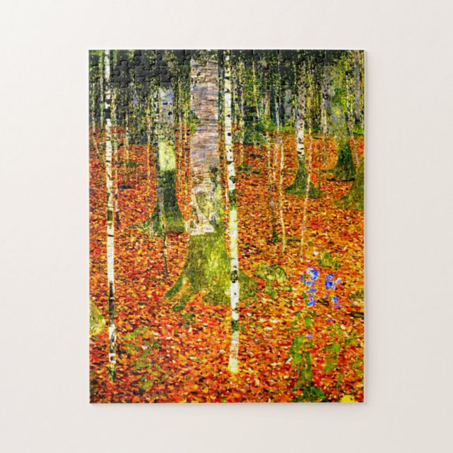 Puzzle Gustav Klimt Birch Trees (Vertical)