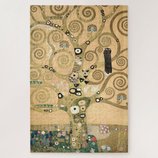 Puzzle Gustav Klimt - L'Arbre de Vie, La Frieze Stoclet (Vertical)