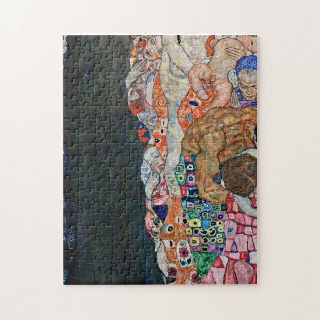 Puzzle Gustav Klimt - Mort Et Vie (Vertical)