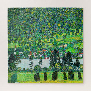 Puzzle Gustav Klimt - Mountain Slope at Unterach