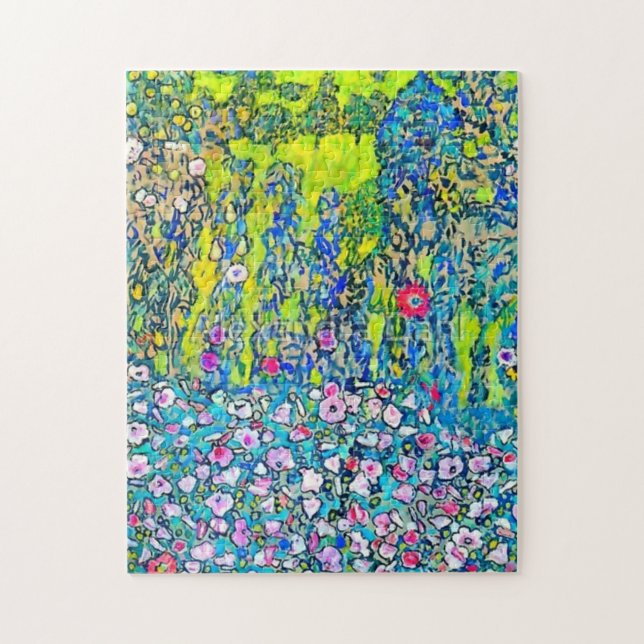 Puzzle Gustav Klimt - Paysage Horticole Avec Hillto (Vertical)