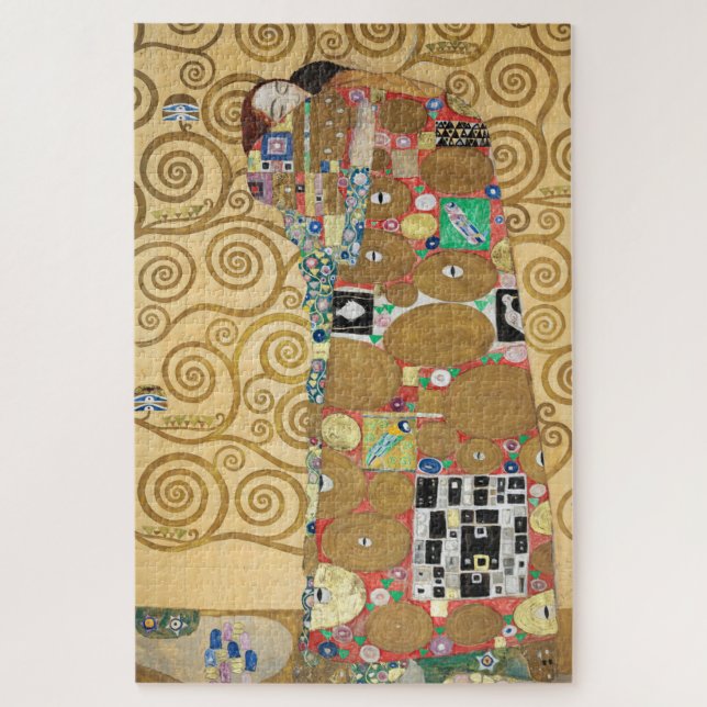 Puzzle Gustav Klimt - Réalisation, Stoclet Frieze (Vertical)