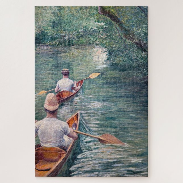 Puzzle Gustave Caillebotte - Canoës sur l'Yerres (Vertical)